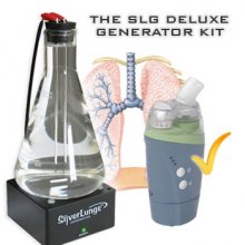 Silver Lungs Deluxe Generator Kit (incl. Nebulizer)